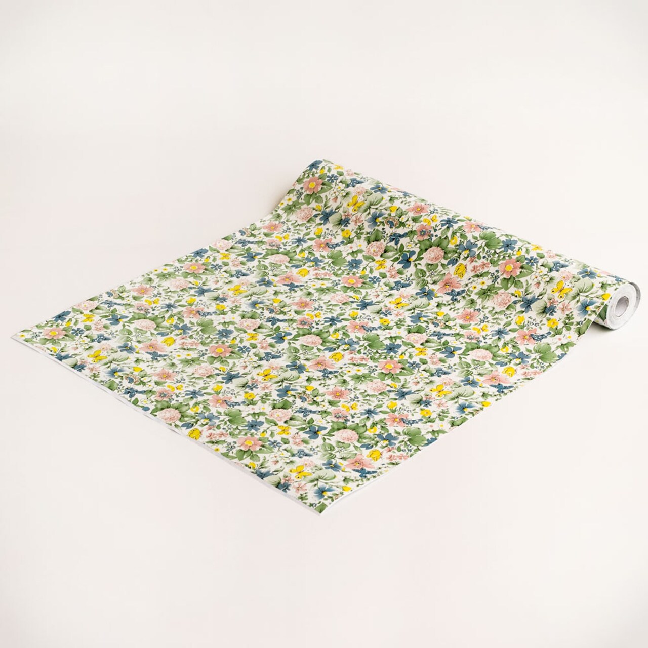 Butterflies on Flowers Wallpaper Roll, Peel-and-Stick, Scrubbable and Removable